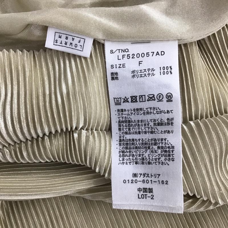 ローリーズファーム LOWRYS FARM ボトムス ボトムス FREE 無地 アイボリー / アイボリー / レディース USED 古着 中古 10082803