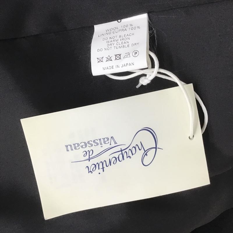 シャルパンティエドゥヴェッソ Charpentier de Vaisseau コート コート一般 ウール 0 無地 黒 / ブラック / レディース USED 古着 中古 10082838