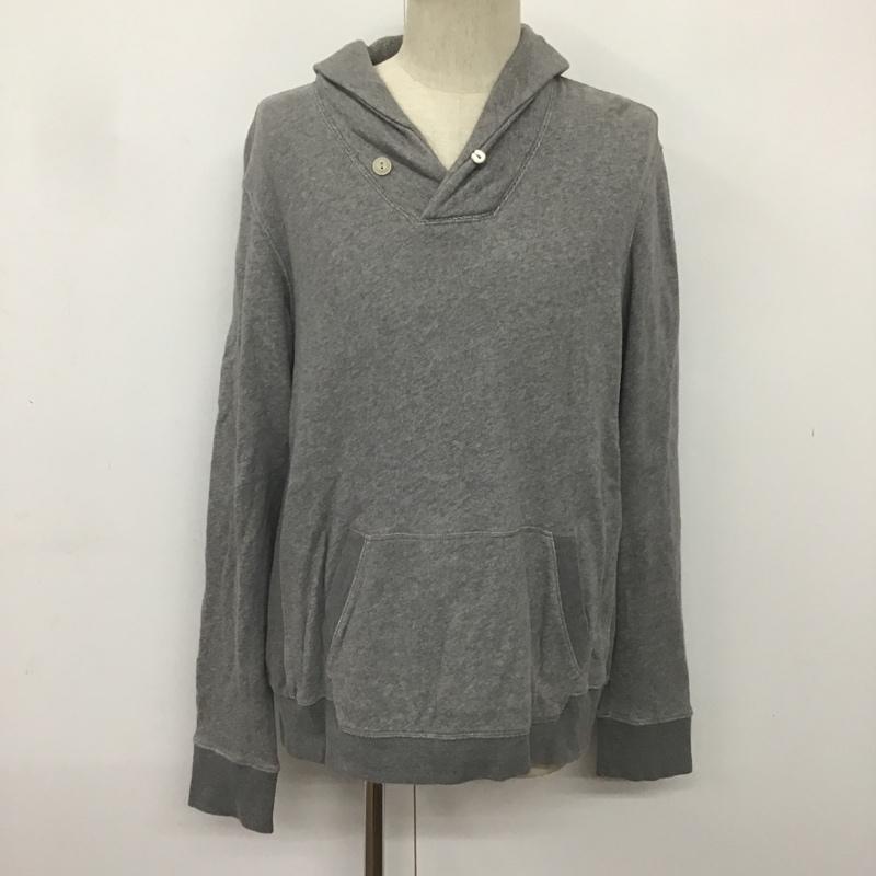 エルエルビーン L.L.Bean トレーナー 長袖 283716 スウェット ショールカラー M 無地 灰 / グレー / メンズ USED 古着 中古 10082844