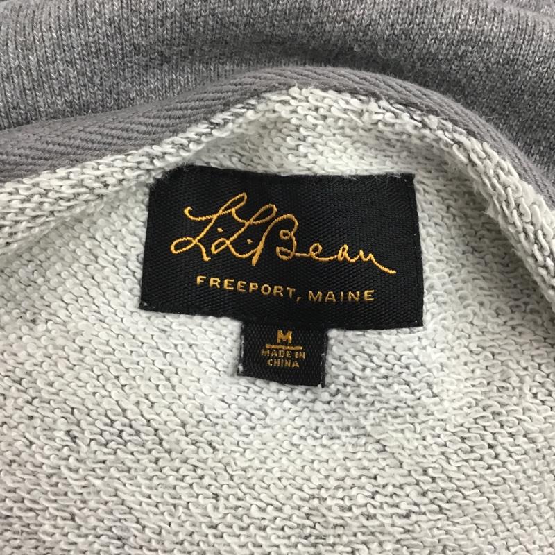 エルエルビーン L.L.Bean トレーナー 長袖 283716 スウェット ショールカラー M 無地 灰 / グレー / メンズ USED 古着 中古 10082844
