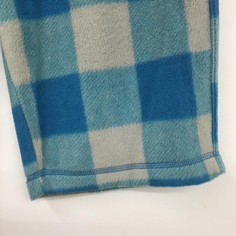 コロンビア Columbia パンツ ショートパンツ 210 PL4214 フリース ハーフパンツ ロゴ S チェック 青 / ブルー / X 灰 / グレー / X 水色 / ライトブルー / レディース USED 古着 中古 10082858