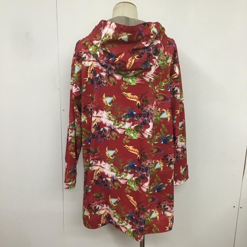 アレキサンダーリーチャン AlexanderLeeChang ウェア ウェア AC-031701 TROPICAL RAIN COAT TROPICAL RAIN COAT トロピカルアイビー 3 総柄 赤 / レッド / メンズ USED 古着 中古 10082895
