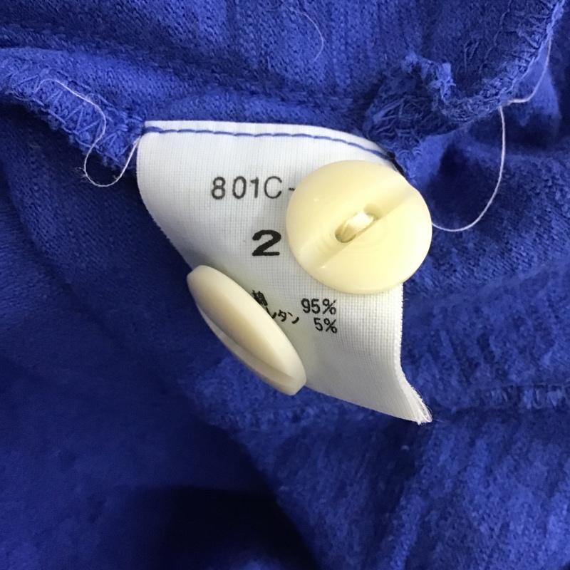 グリン GRIN ジャケット、上着 ジャケット、ブレザー 801C-42 2 無地 青 / ブルー / レディース USED 古着 中古 10082896