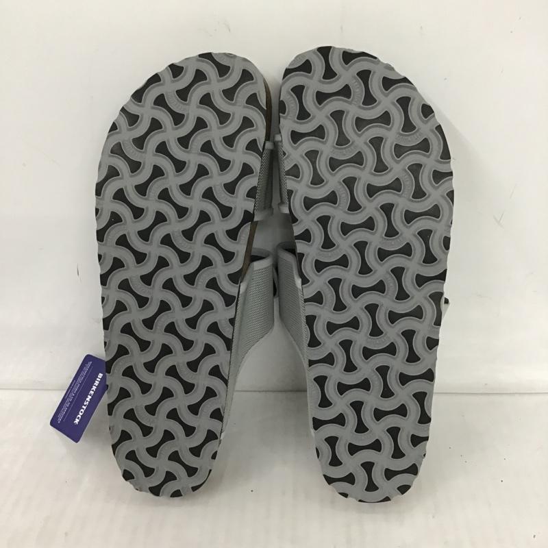 ビルケンシュトック BIRKENSTOCK サンダル サンダル 1009276 Rotterdam ロッテルダム 27cm 箱有 27.0cm ロゴ、文字 灰 / グレー / メンズ USED 古着 中古 10082948