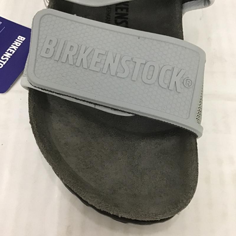 ビルケンシュトック BIRKENSTOCK サンダル サンダル 1009276 Rotterdam ロッテルダム 27cm 箱有 27.0cm ロゴ、文字 灰 / グレー / メンズ USED 古着 中古 10082948