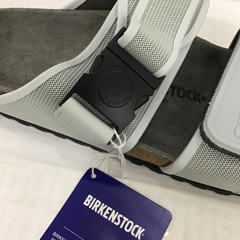 ビルケンシュトック BIRKENSTOCK サンダル サンダル 1009276 Rotterdam ロッテルダム 27cm 箱有 27.0cm ロゴ、文字 灰 / グレー / メンズ USED 古着 中古 10082948