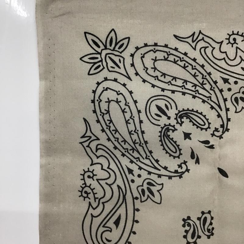 ショット schott ファッション小物 バンダナ ペイズリー バンダナ柄 アイボリー / アイボリー / メンズ USED 古着 中古 10082992