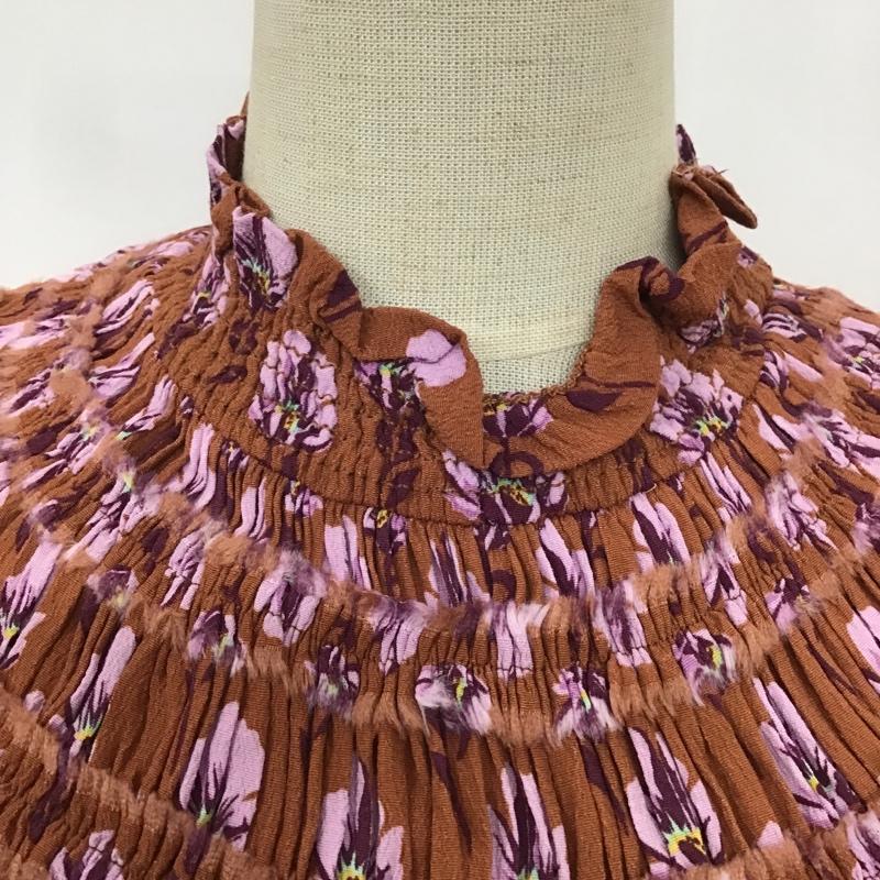 ザラ ZARA シャツ、ブラウス 長袖 S 総柄 マルチカラー / マルチカラー / レディース USED 古着 中古 10083088