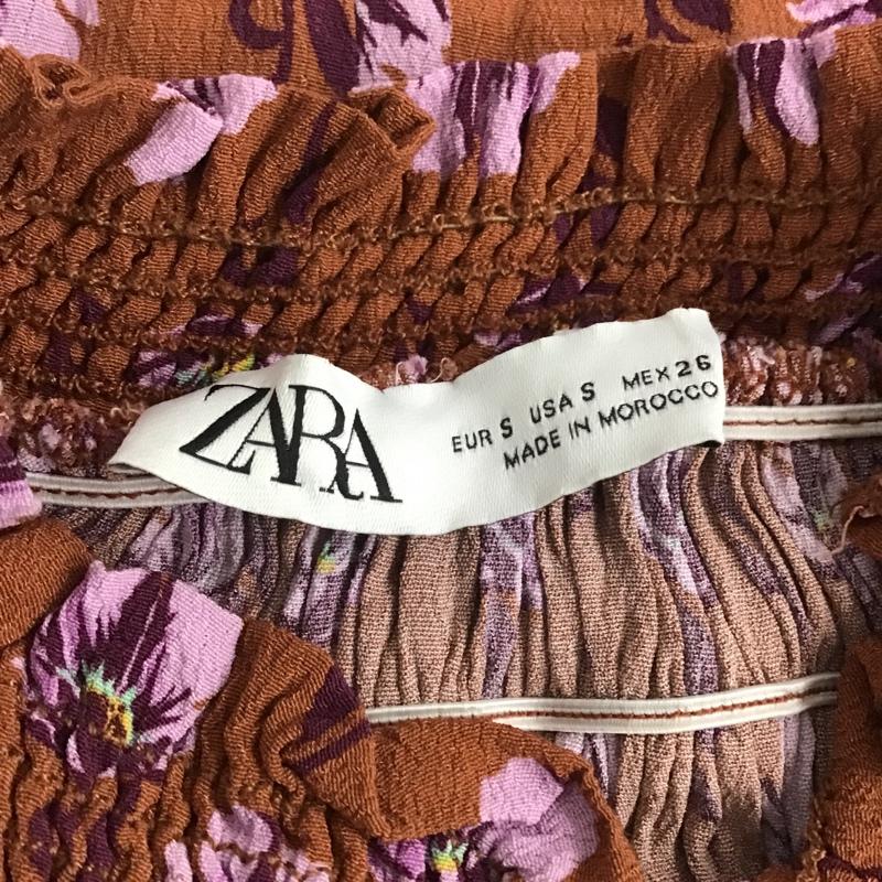 ザラ ZARA シャツ、ブラウス 長袖 S 総柄 マルチカラー / マルチカラー / レディース USED 古着 中古 10083088