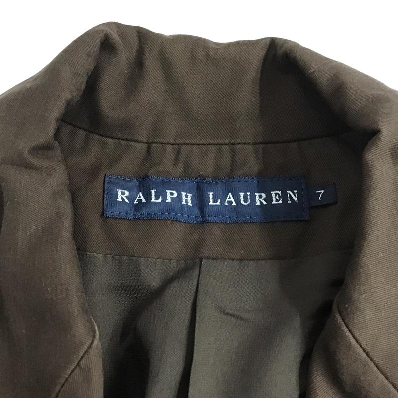 ラルフローレン RALPHLAUREN ジャケット、上着 ジャケット、ブレザー 7 無地 茶 / ブラウン / レディース USED 古着 中古 10083093