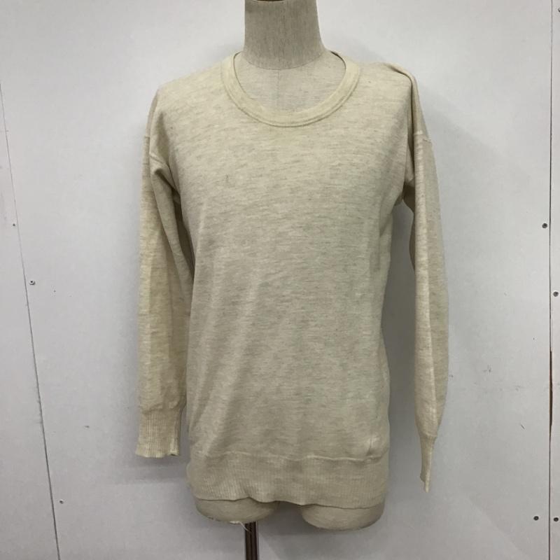 古着 USED トレーナー 長袖 3 無地 オフホワイト / オフホワイト / メンズ USED 古着 中古 10083119