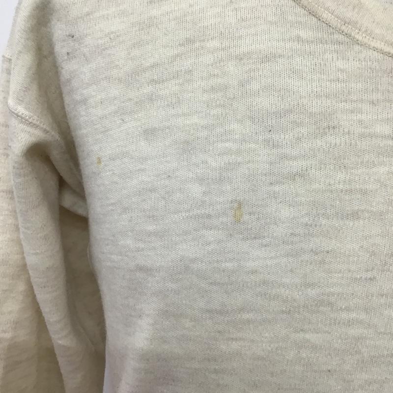 古着 USED トレーナー 長袖 3 無地 オフホワイト / オフホワイト / メンズ USED 古着 中古 10083119