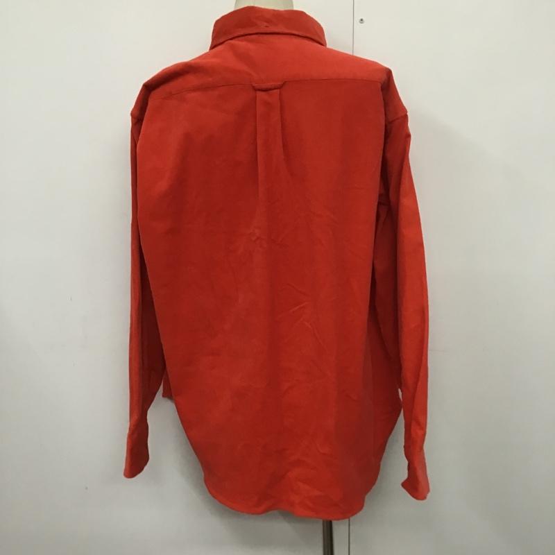 古着 USED シャツ、ブラウス 長袖 無地 赤 / レッド / メンズ USED 古着 中古 10083123