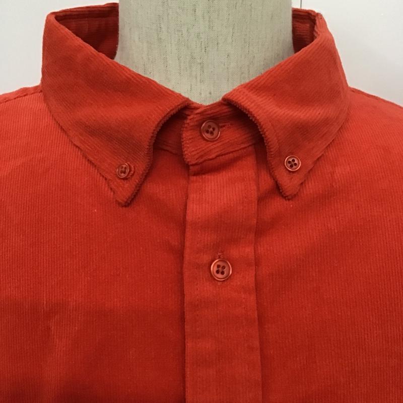 古着 USED シャツ、ブラウス 長袖 無地 赤 / レッド / メンズ USED 古着 中古 10083123