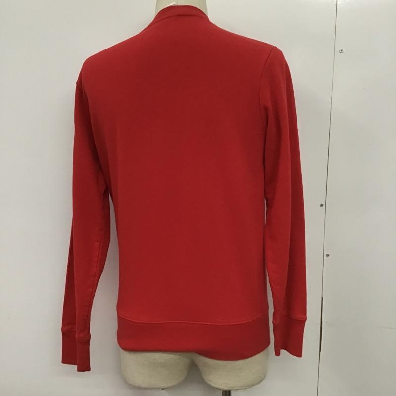 ディッキーズ Dickies トレーナー 長袖 スウェット S プリント 赤 / レッド / メンズ USED 古着 中古 10083138