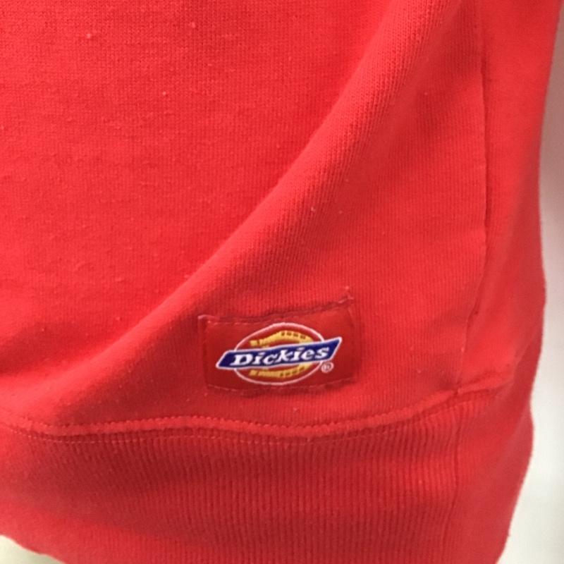 ディッキーズ Dickies トレーナー 長袖 スウェット S プリント 赤 / レッド / メンズ USED 古着 中古 10083138