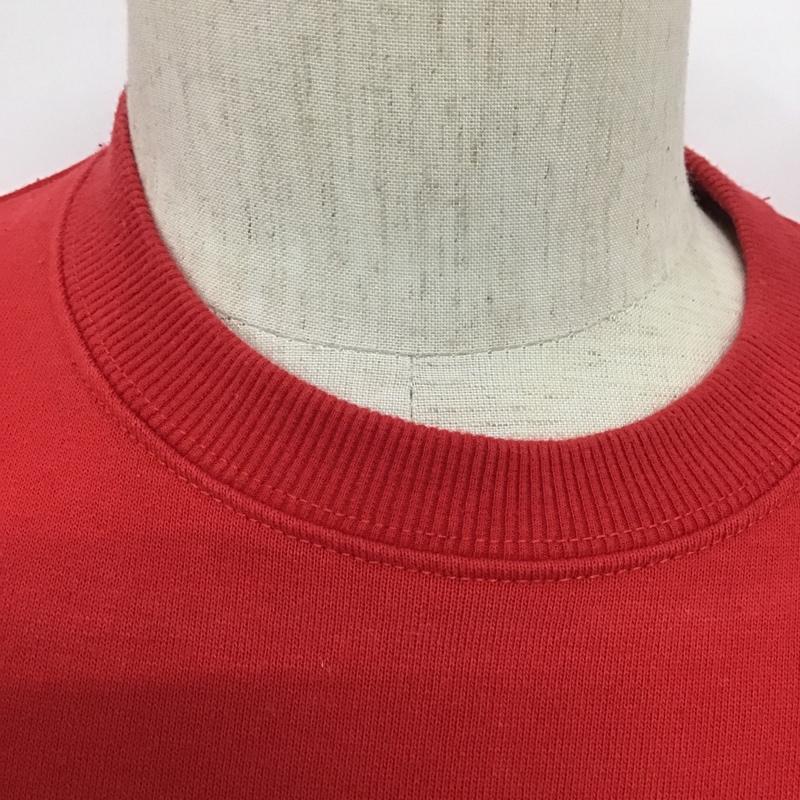 ディッキーズ Dickies トレーナー 長袖 スウェット S プリント 赤 / レッド / メンズ USED 古着 中古 10083138