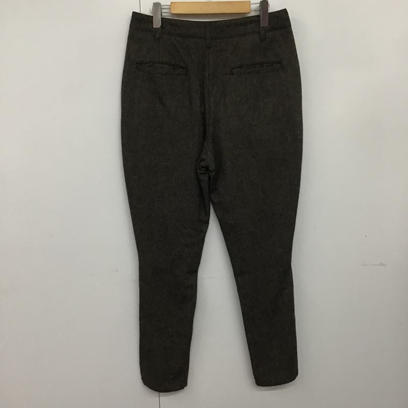 ハレ HARE パンツ スラックス S 無地 茶 / ブラウン / メンズ USED 古着 中古 10083144