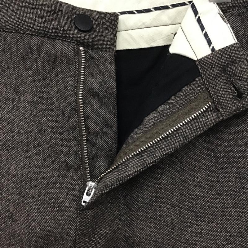 ハレ HARE パンツ スラックス S 無地 茶 / ブラウン / メンズ USED 古着 中古 10083144