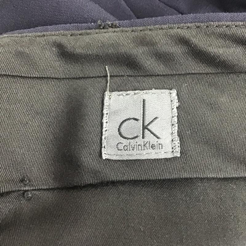 カルバン・クライン Calvin Klein パンツ スラックス 2 無地 紺 / ネイビー / メンズ USED 古着 中古 10083145