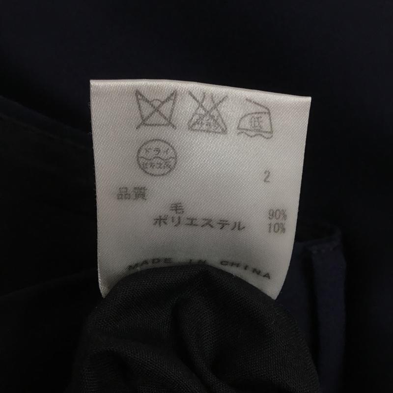 カルバン・クライン Calvin Klein パンツ スラックス 2 無地 紺 / ネイビー / メンズ USED 古着 中古 10083145