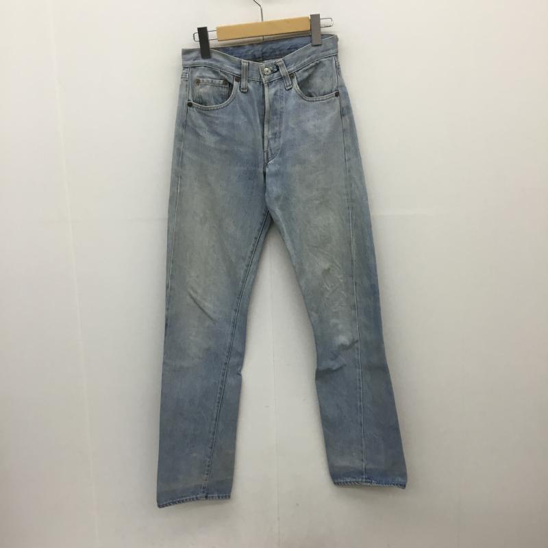 リーバイス Levi's パンツ デニム、ジーンズ 501 66後期 USA製 スモール E 赤耳 セルビッチ 70s 79年 28インチ インディゴ / インディゴ / メンズ USED 古着 中古 10083174