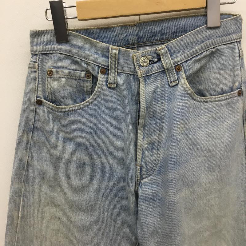 リーバイス Levi's パンツ デニム、ジーンズ 501 66後期 USA製 スモール E 赤耳 セルビッチ 70s 79年 28インチ インディゴ / インディゴ / メンズ USED 古着 中古 10083174