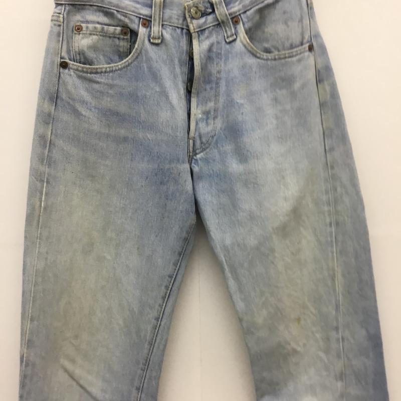 リーバイス Levi's パンツ デニム、ジーンズ 501 66後期 USA製 スモール E 赤耳 セルビッチ 70s 79年 28インチ インディゴ / インディゴ / メンズ USED 古着 中古 10083174