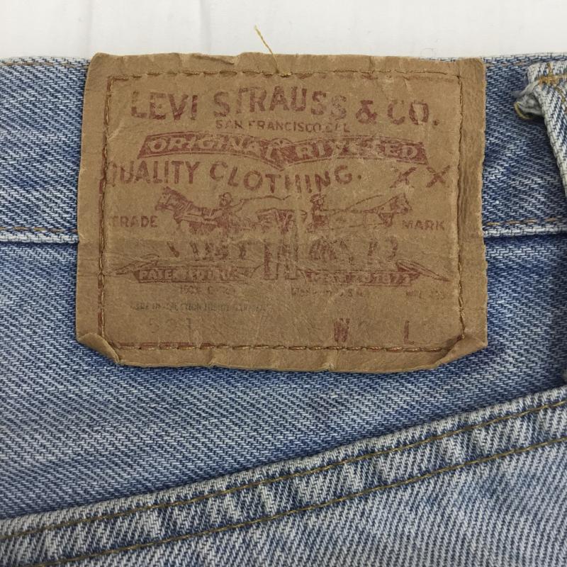 リーバイス Levi's パンツ デニム、ジーンズ 501 66後期 USA製 スモール E 赤耳 セルビッチ 70s 79年 28インチ インディゴ / インディゴ / メンズ USED 古着 中古 10083174