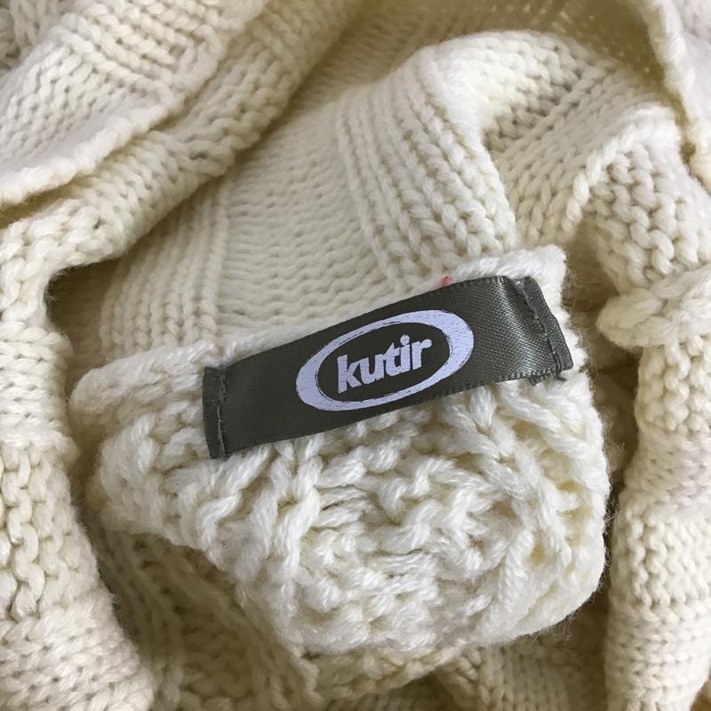 クティール kutir ニット、セーター 長袖 FREE 無地 白 / ホワイト / レディース USED 古着 中古 10083246