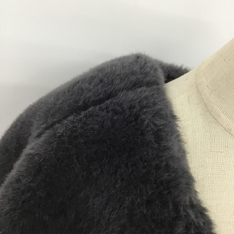 ヘザー Heather コート コート一般 FREE 無地 黒 / ブラック / レディース USED 古着 中古 10083257