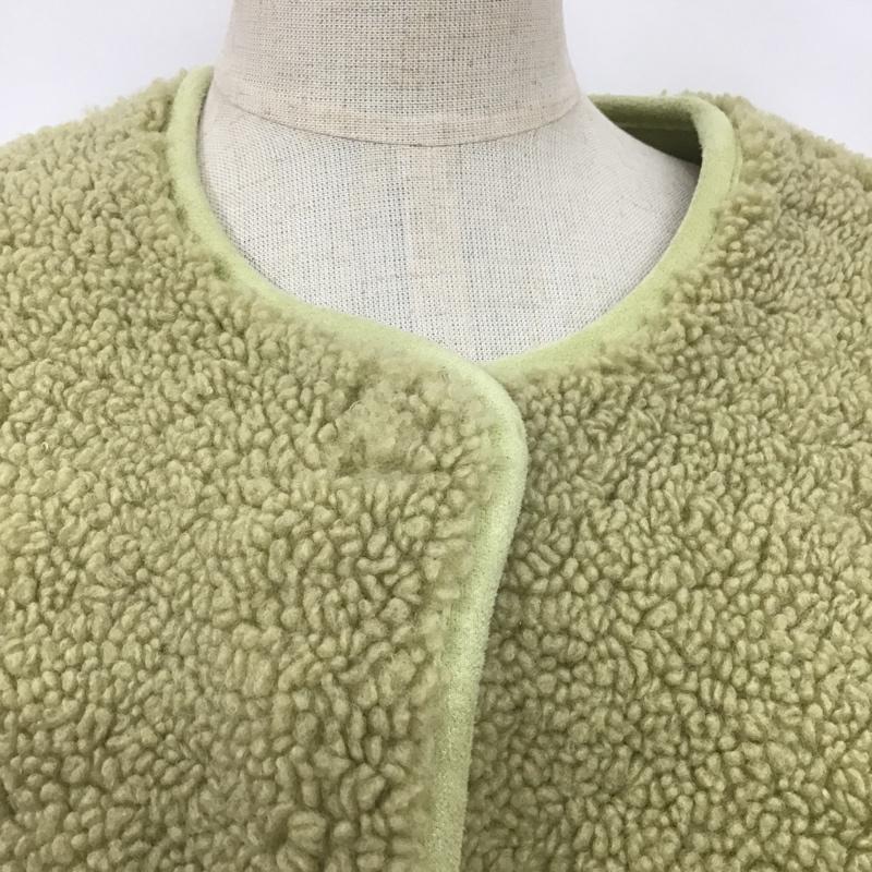ザラ ZARA ジャケット、上着 ジャンパー、ブルゾン S 無地 薄緑 / ライトグリーン / レディース USED 古着 中古 10083262