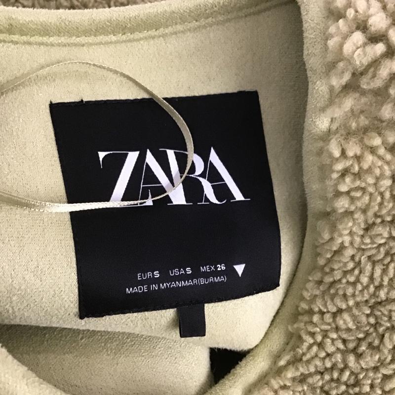 ザラ ZARA ジャケット、上着 ジャンパー、ブルゾン S 無地 薄緑 / ライトグリーン / レディース USED 古着 中古 10083262