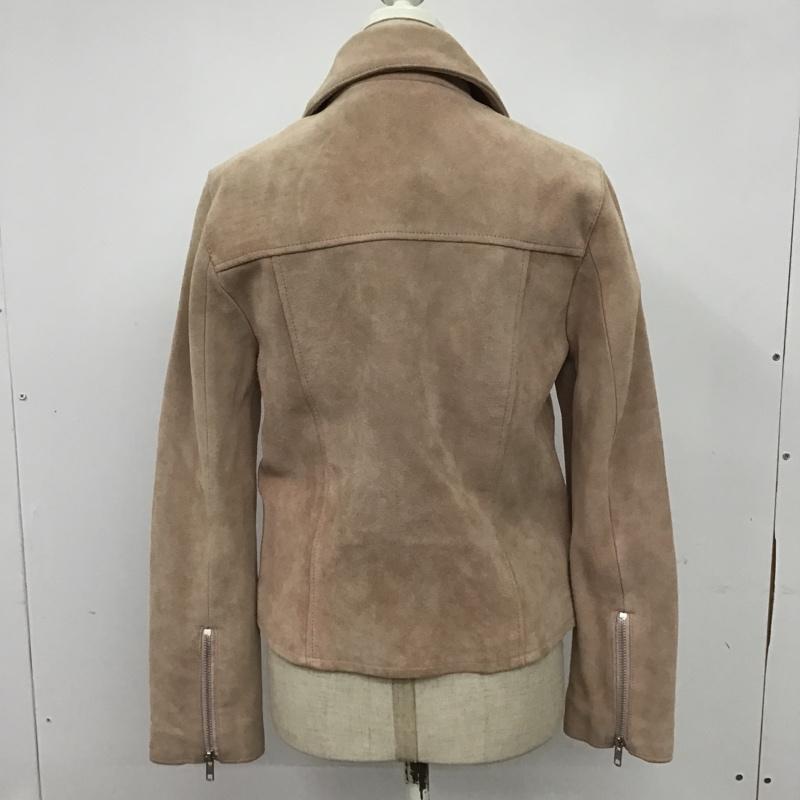 ミラオーウェン Mila Owen ジャケット、上着 ライダース 0 無地 桃 / ピンク / レディース USED 古着 中古 10083263