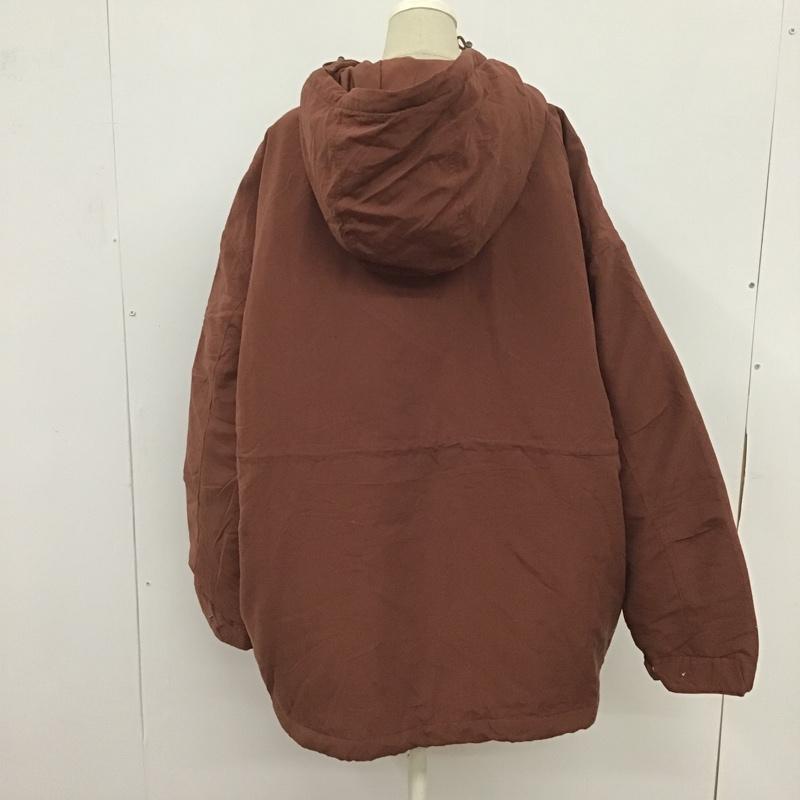 ローリーズファーム LOWRYS FARM コート コート一般 FREE 無地 えんじ / ワインレッド / レディース USED 古着 中古 10083264