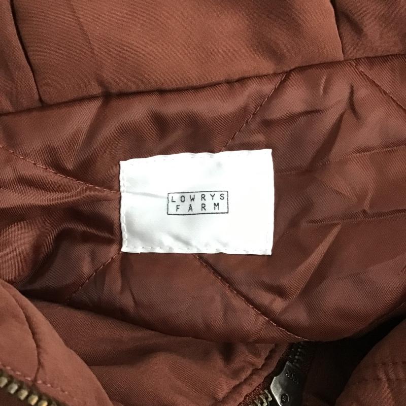 ローリーズファーム LOWRYS FARM コート コート一般 FREE 無地 えんじ / ワインレッド / レディース USED 古着 中古 10083264