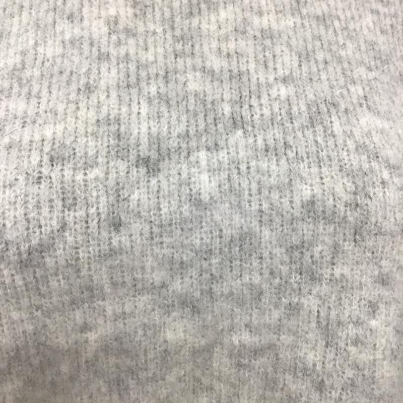 ザラニット ZARA KNIT ニット、セーター 長袖 M 無地 灰 / グレー / レディース USED 古着 中古 10083275