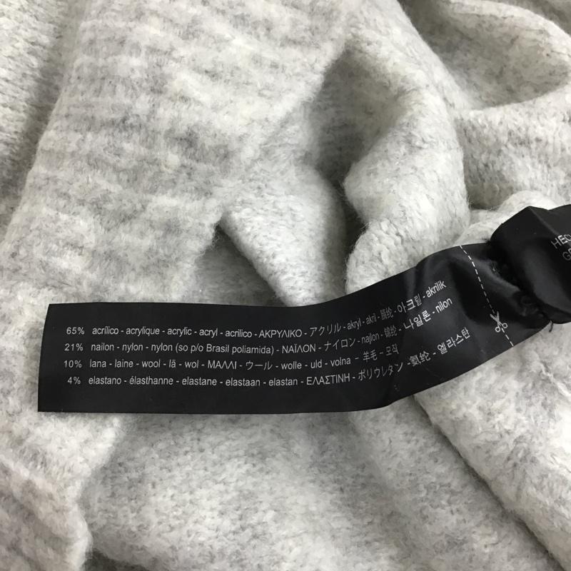 ザラニット ZARA KNIT ニット、セーター 長袖 M 無地 灰 / グレー / レディース USED 古着 中古 10083275