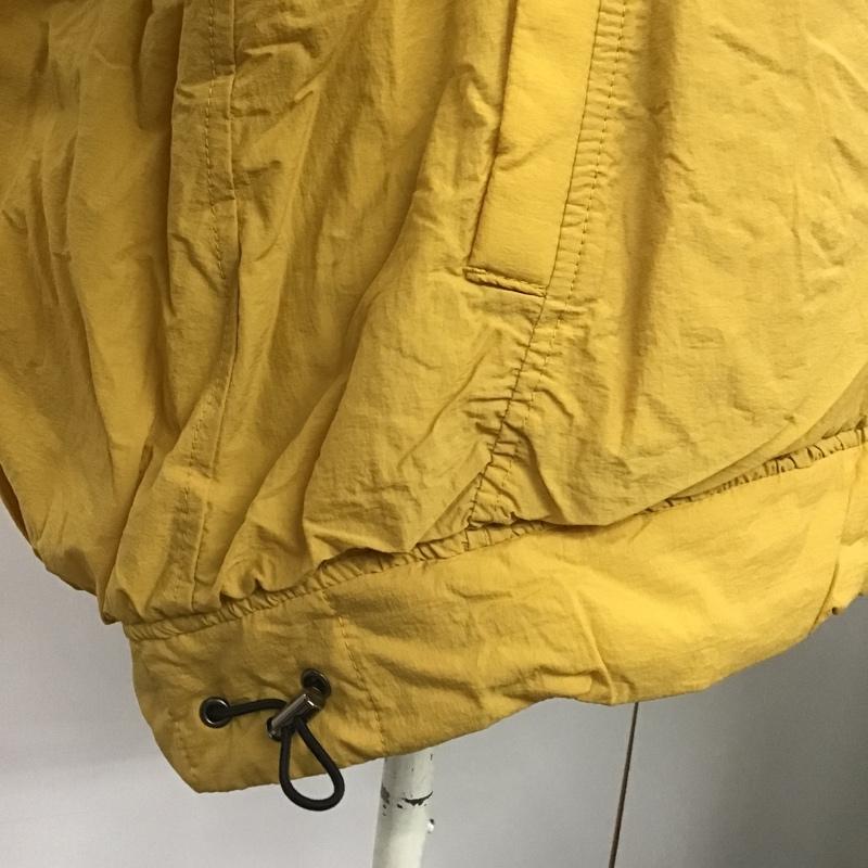 スライ SLY ジャケット、上着 ジャンパー、ブルゾン 030BSY30-1980 NO COLLAR SHIRRING NYLON BZ FREE 無地 黄 / イエロー / レディース USED 古着 中古 10083283