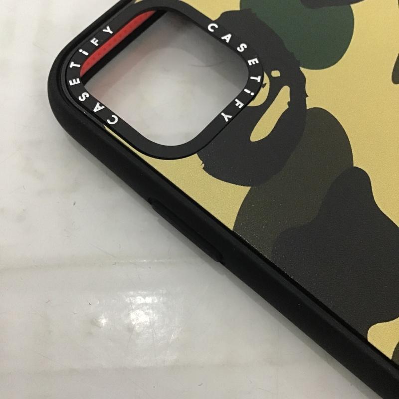 アベイシングエイプ A BATHING APE ファッション小物 ファッション小物 CASETiFY iPhoneケース 箱有 カモ柄 ロゴ、文字 黒 / ブラック / X ベージュ / ベージュ / X カーキ / カーキ / メンズ USED 古着 中古 10083326