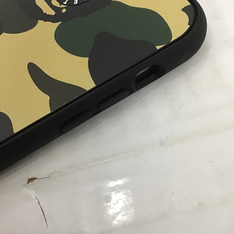 アベイシングエイプ A BATHING APE ファッション小物 ファッション小物 CASETiFY iPhoneケース 箱有 カモ柄 ロゴ、文字 黒 / ブラック / X ベージュ / ベージュ / X カーキ / カーキ / メンズ USED 古着 中古 10083326