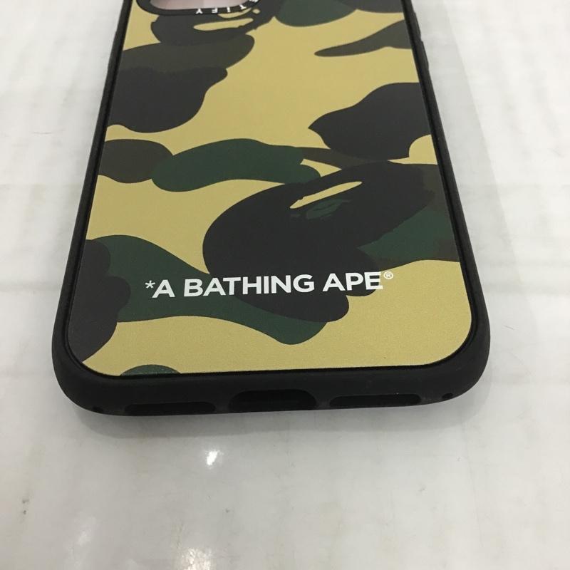 アベイシングエイプ A BATHING APE ファッション小物 ファッション小物 CASETiFY iPhoneケース 箱有 カモ柄 ロゴ、文字 黒 / ブラック / X ベージュ / ベージュ / X カーキ / カーキ / メンズ USED 古着 中古 10083326
