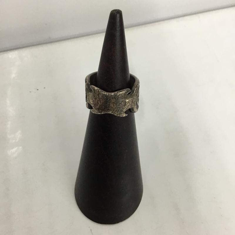 トラヴィスワーカー Travis Walker アクセサリー 指輪 R6 203TW WALKER ROGO RING 8号 箱有 ロゴ、文字 銀 / シルバー / メンズ USED 古着 中古 10083340