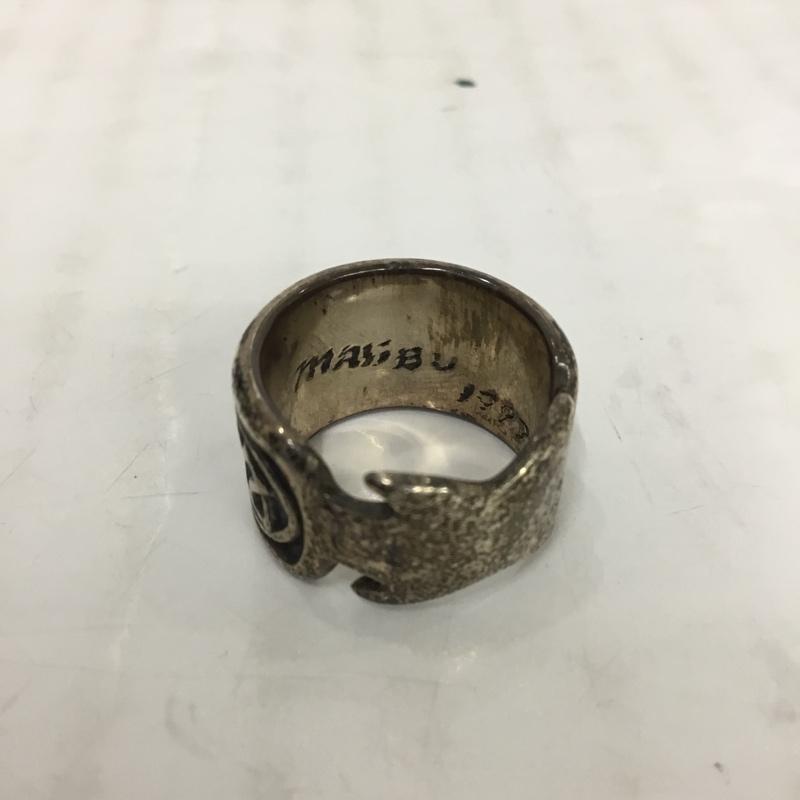 トラヴィスワーカー Travis Walker アクセサリー 指輪 R6 203TW WALKER ROGO RING 8号 箱有 ロゴ、文字 銀 / シルバー / メンズ USED 古着 中古 10083340