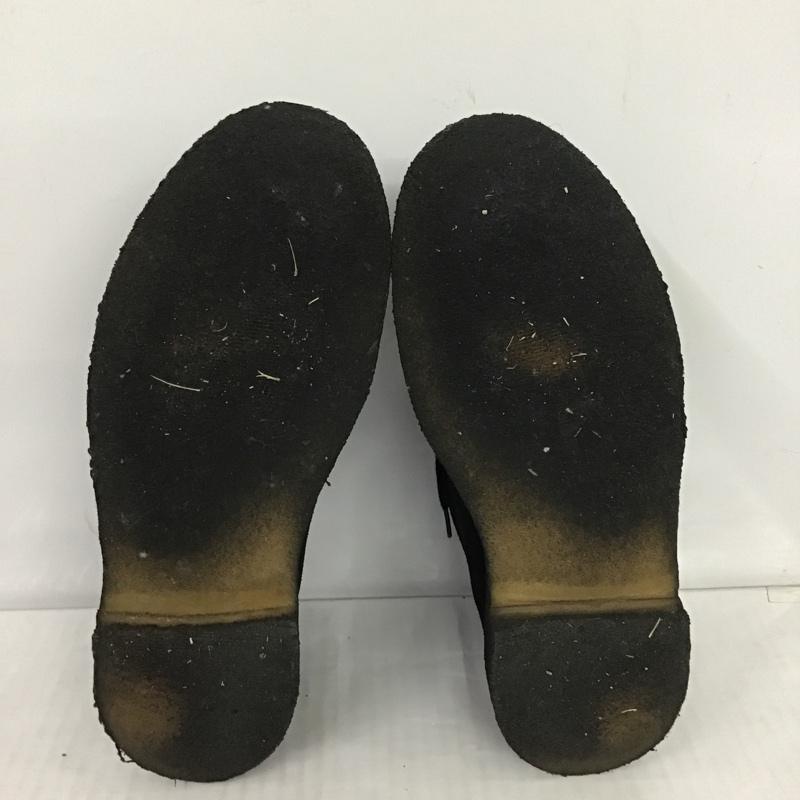 クラークス Clarks ブーツ ショートブーツ 31691 デザートブーツ US9 箱有 US:9 無地 黒 / ブラック / メンズ USED 古着 中古 10083349