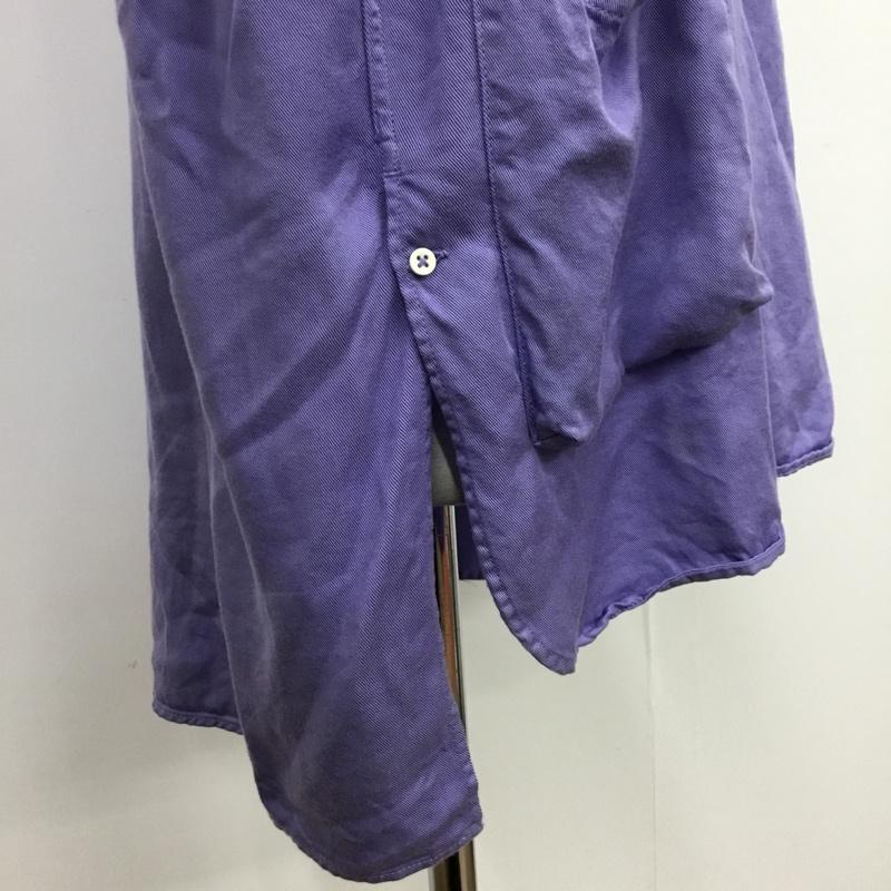 ノンネイティブ nonnative カットソー 長袖 NN-S3205 プルオーバーシャツ 2 無地 水色 / ライトブルー / メンズ USED 古着 中古 10083369