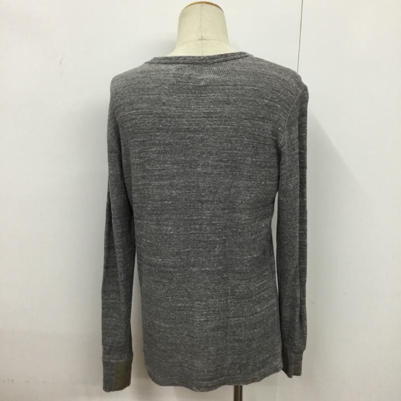 ネイバーフッド NEIGHBORHOOD カットソー 長袖 122ATNH-CSM03 WAFFLE TP-2 M 無地 灰 / グレー / メンズ USED 古着 中古 10083375