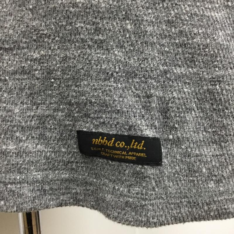 ネイバーフッド NEIGHBORHOOD カットソー 長袖 122ATNH-CSM03 WAFFLE TP-2 M 無地 灰 / グレー / メンズ USED 古着 中古 10083375