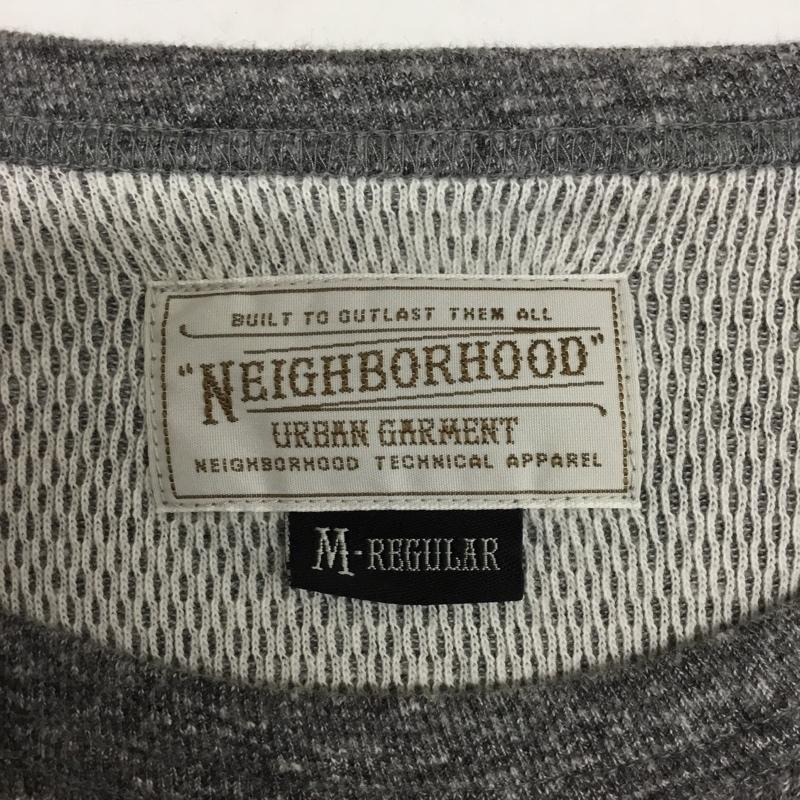 ネイバーフッド NEIGHBORHOOD カットソー 長袖 122ATNH-CSM03 WAFFLE TP-2 M 無地 灰 / グレー / メンズ USED 古着 中古 10083375