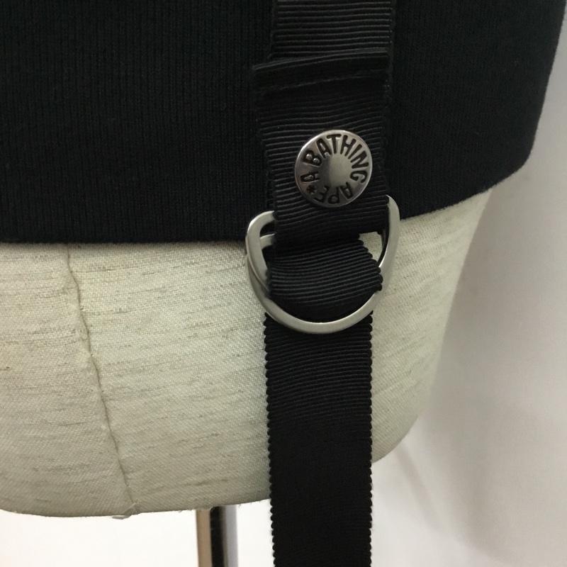 アベイシングエイプ A BATHING APE パーカー 長袖 001ZPD731938X SHARK FULL ZIP HOODIE STAMPD S 黒 / ブラック / メンズ USED 古着 中古 10083380